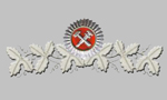 Кокарда высшего начальствующего состава ОАО «РЖД» образца 2010 года