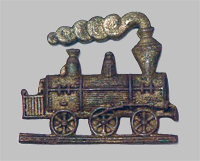 Кокарда машиниста образца 1879 года