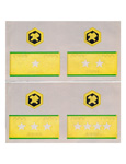 Знаки различия высшего начальствующего состава МПС образца 1979 года