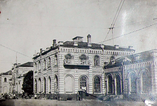 Фото воронежского вокзала (1917 год)