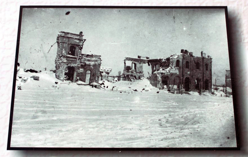 Фото взорванного немецкими войсками воронежского вокзала